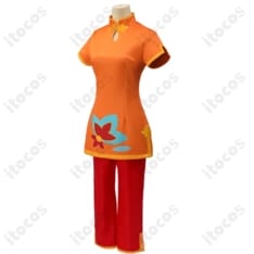 木之本桜 チャイナ風コスプレ衣装｜高再現ディテールで可憐に映えるフルセット - 3枚目の画像（サムネイル）