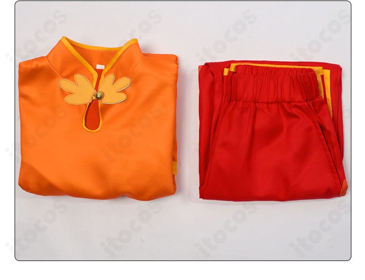 カードキャプターさくら 木之本桜 チャイナ服のセット内容一覧。トップスとズボンのフルセットで届いてすぐ着用可能。