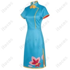 大道寺知世 チャイナドレス コスプレ｜高再現の上品シルエットでイベント＆撮影に最適 - 3枚目の画像（サムネイル）