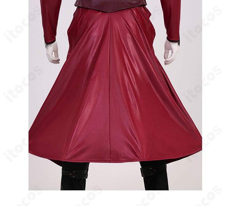 Fate/stay night アーチャー（エミヤ）外套裾飾りの近接。上品で存在感のある仕上がり