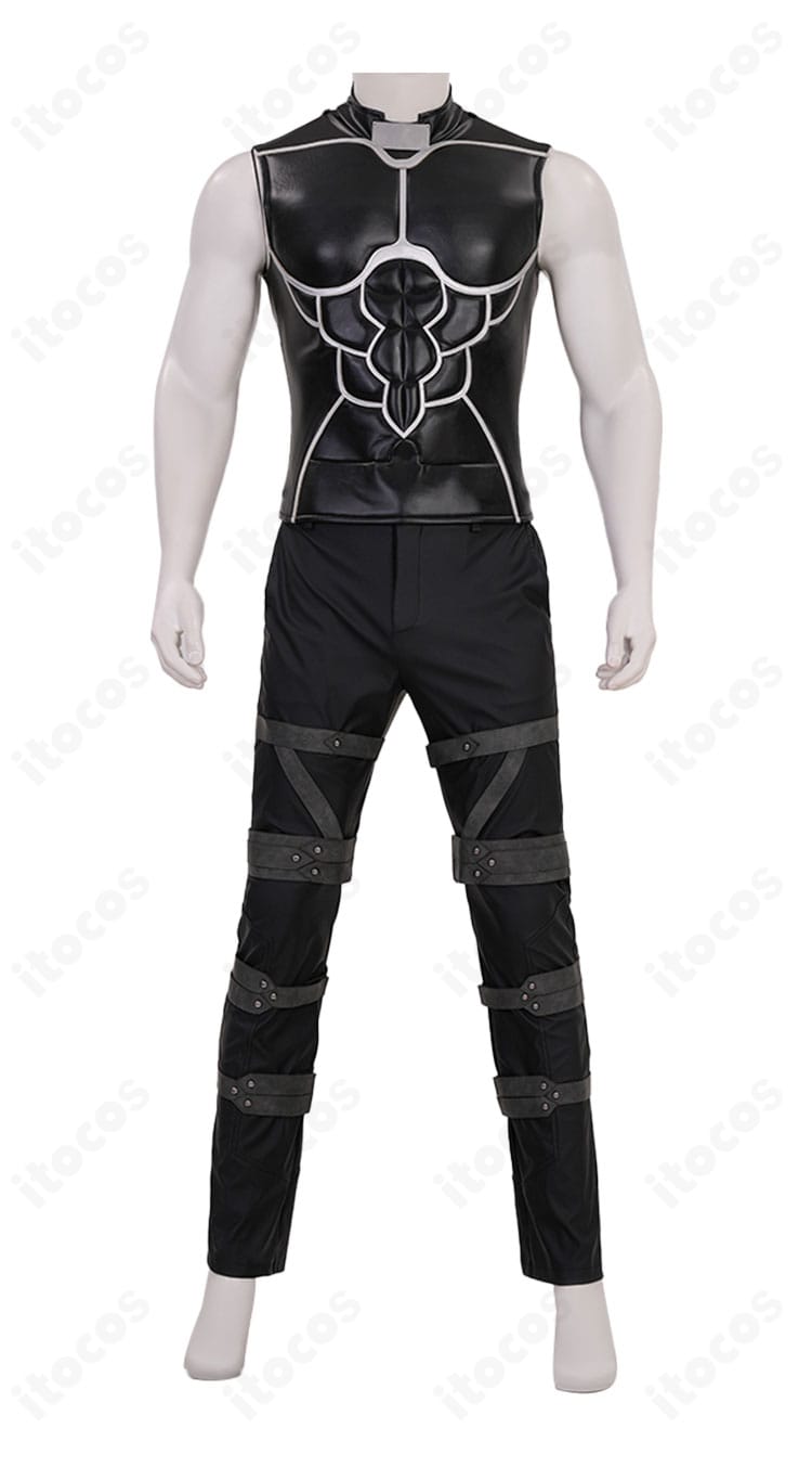 Fate/stay night アーチャー（エミヤ）インナー正面ディテール。胸元の切り替えと質感を近接で確認できる