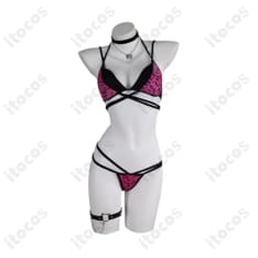 ラオーラ・パンテーラ 水着コスプレ（ホロライブEnglish Justice）高発色ビキニ＋コートで再現度と着用感を両立 - 4枚目の画像（サムネイル）