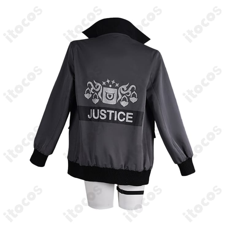 ラオーラ・パンテーラ 水着コスプレ（ホロライブEnglish Justice）高発色ビキニ＋コートで再現度と着用感を両立 - 3枚目の画像