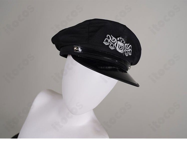 帽子の装飾ディテール（クラウンとブリムの形状）