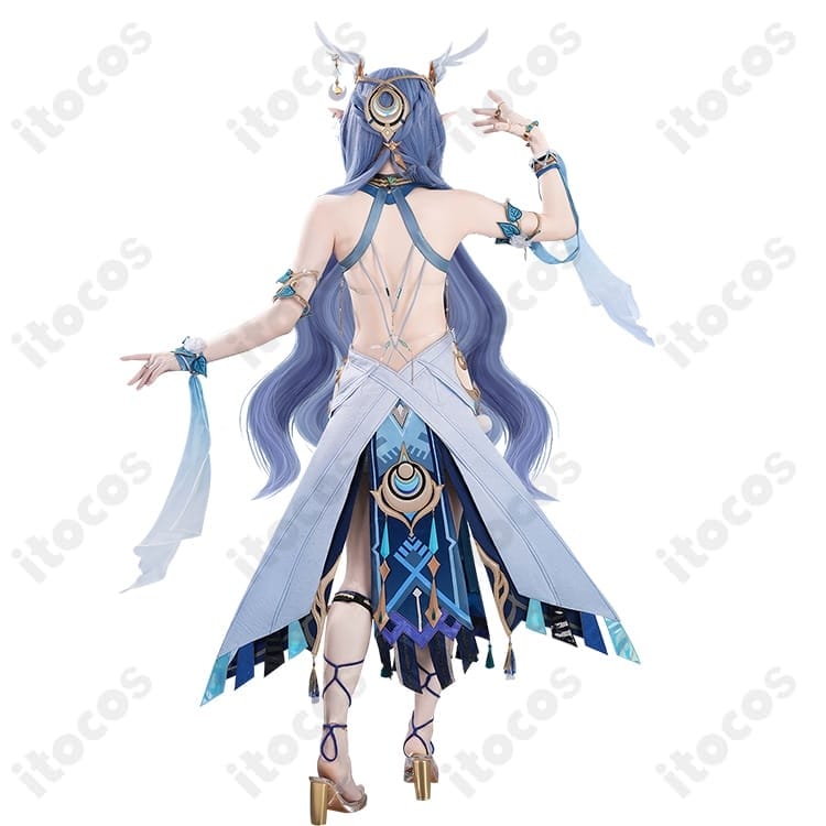 原神 ラウマ 高再現コスプレ衣装一式。着心地と美シルエットでイベント・撮影に最適 - 4枚目の画像