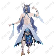 原神 ラウマ 高再現コスプレ衣装一式。着心地と美シルエットでイベント・撮影に最適 - 4枚目の画像（サムネイル）