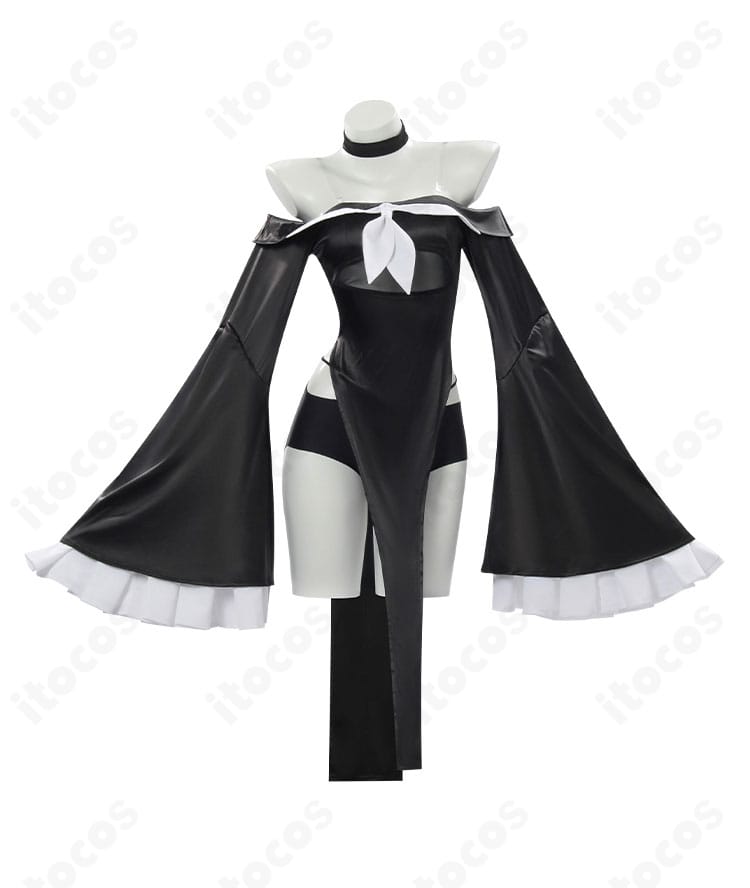 プラナ キョンシー コスプレ衣装の正面全体。シルエットと配色の再現性が分かる写真