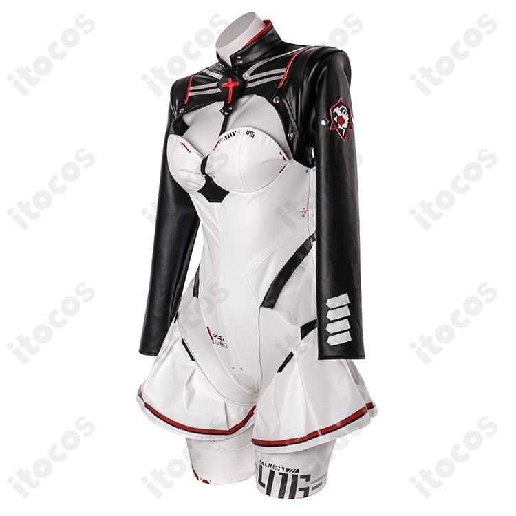 ドールズフロントライン2 クルカイ スピードスター コスプレ衣装。動きやすく撮影映えする高発色セット - 2枚目の画像