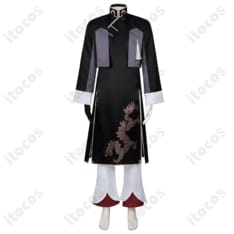 文豪ストレイドッグス 芥川龍之介 中華風コスプレ｜龍紋刺繍と流蘇で重厚に再現 - 1枚目の画像（サムネイル）