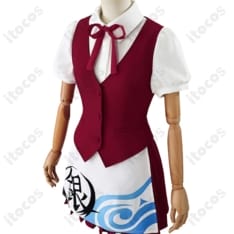 銀魂 神楽 ウエイター衣装。高再現で可愛い、動きやすく撮影映え。イベントにも最適 - 3枚目の画像（サムネイル）