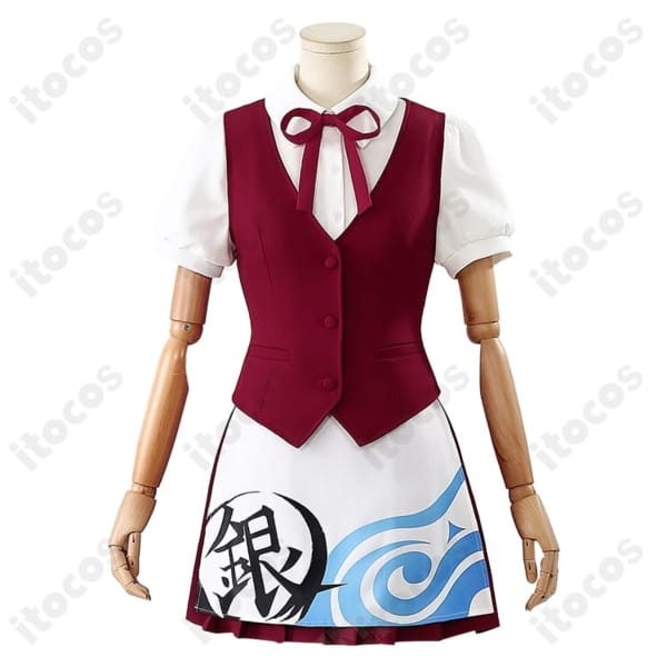 銀魂 神楽 ウエイター衣装。高再現で可愛い、動きやすく撮影映え。イベントにも最適
