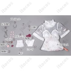 勝利の女神：NIKKE ドロシー チャイナドレス 高再現コスプレ｜豪華セットで撮影・イベントに最適 - 4枚目の画像（サムネイル）