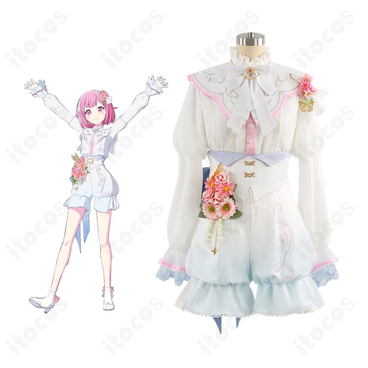 プロジェクトセカイ 鳳えむ Dream a Wonder Dream／にこにこ笑顔のステージで 衣装を着用したキャラクター風イメージ