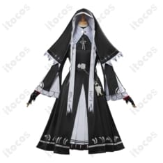 アークナイツ エクシア 新約シスター服コスプレ 高再現で上品、イベントと撮影に最適 - 1枚目の画像（サムネイル）