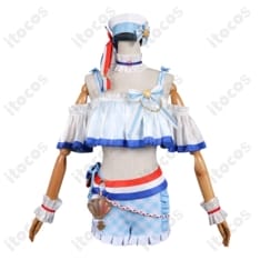 プロセカ 桃井愛莉 ブルーマリン・クルースタイル 高再現コスプレ衣装一式で撮影もイベントも映える - 1枚目の画像（サムネイル）