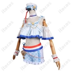 プロセカ 桃井愛莉 ブルーマリン・クルースタイル 高再現コスプレ衣装一式で撮影もイベントも映える - 2枚目の画像（サムネイル）