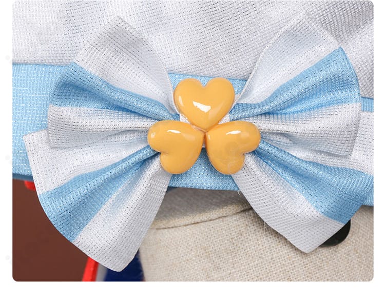 桃井愛莉 コスプレ衣装 帽子の蝶結び装飾ディテール