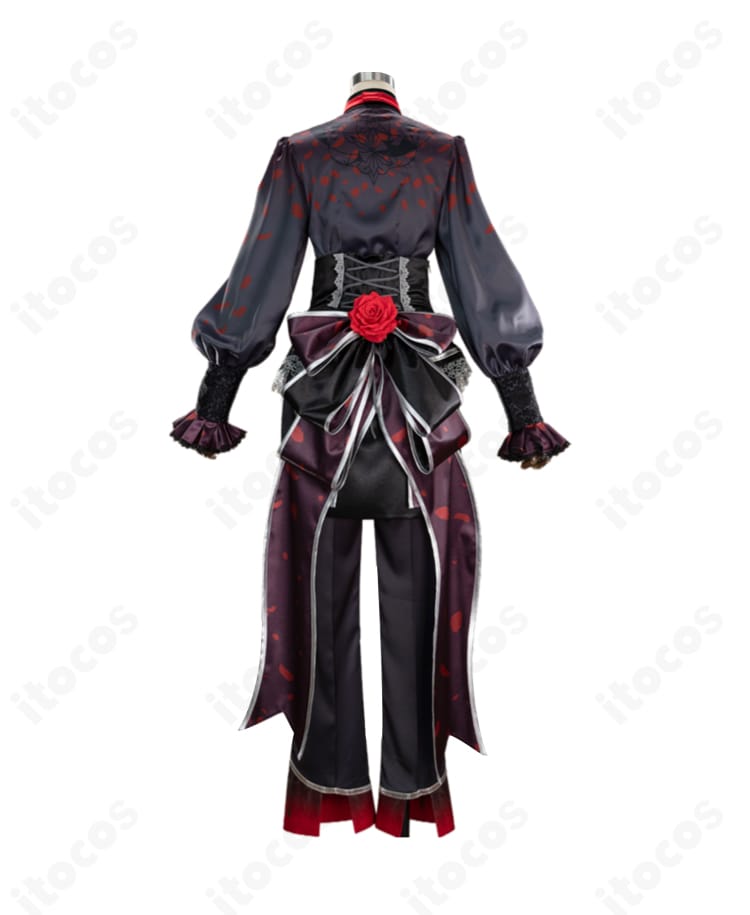 プロセカ 朝比奈まふゆ コスプレ衣装の背面ディテール・美しいライン再現