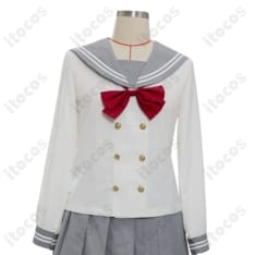 Aqours 冬制服 コスプレ｜千歌・梨子・曜 再現度と着心地を両立、イベント・撮影に最適 - 3枚目の画像（サムネイル）