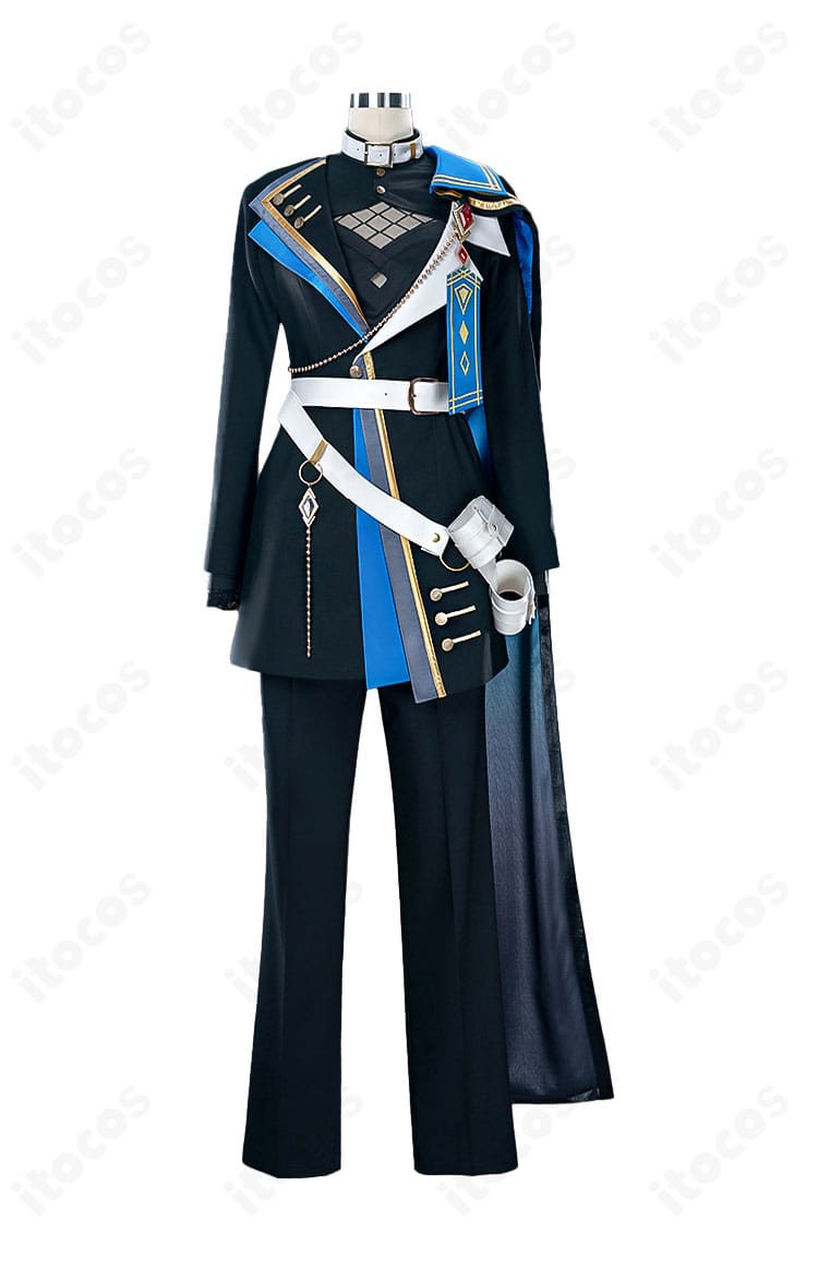 『あんさんぶるスターズ！！』アンビバレンス衣装 正面全体。コートとマントのレイヤーが映える高再現セット