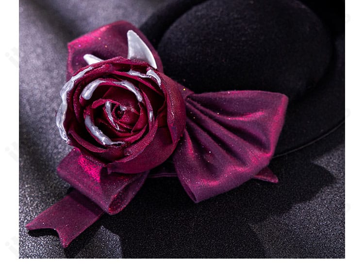 第五人格 医師 アンチモン衣装の花飾りディテール。クラシカルで上品なアクセントパーツ