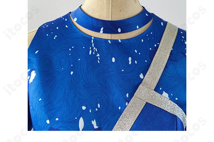 ラブライブ！サンシャイン!! Aqours 沼津ナゾトキ衣装の襟元装飾ディテール｜ネックラインの意匠を忠実再現