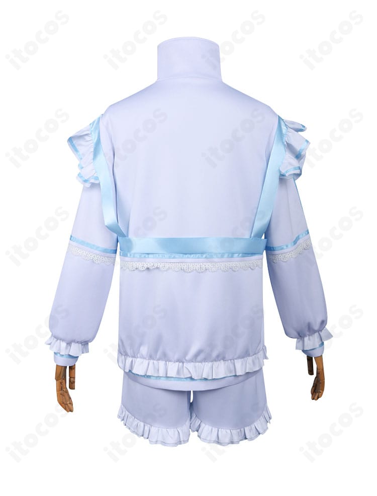 初音ミク ドン・キホーテフェア2025衣装 背面全体。バックスタイルのラインと装飾配置