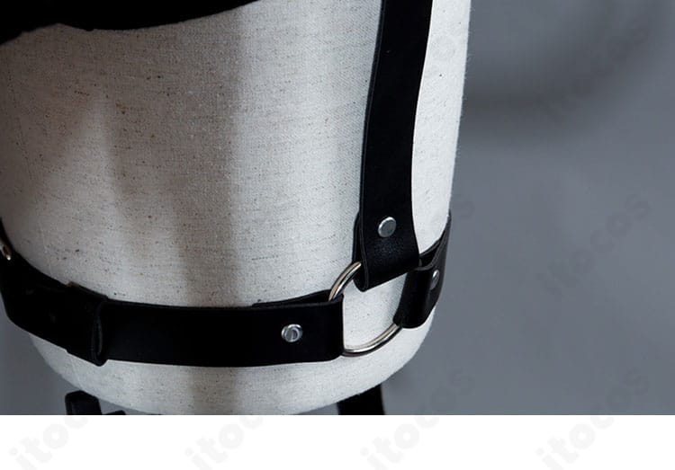 太もも飾り：MyGO!!!!! 要 楽奈『潜在表明』コスプレ衣装のアクセントとなる太ももパーツの近接写真