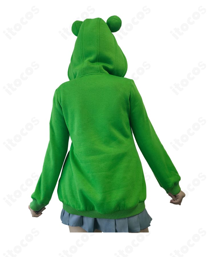 背面カット｜ゲコ太着ぐるみパジャマのバックスタイルと丈感・撮影参考アングル