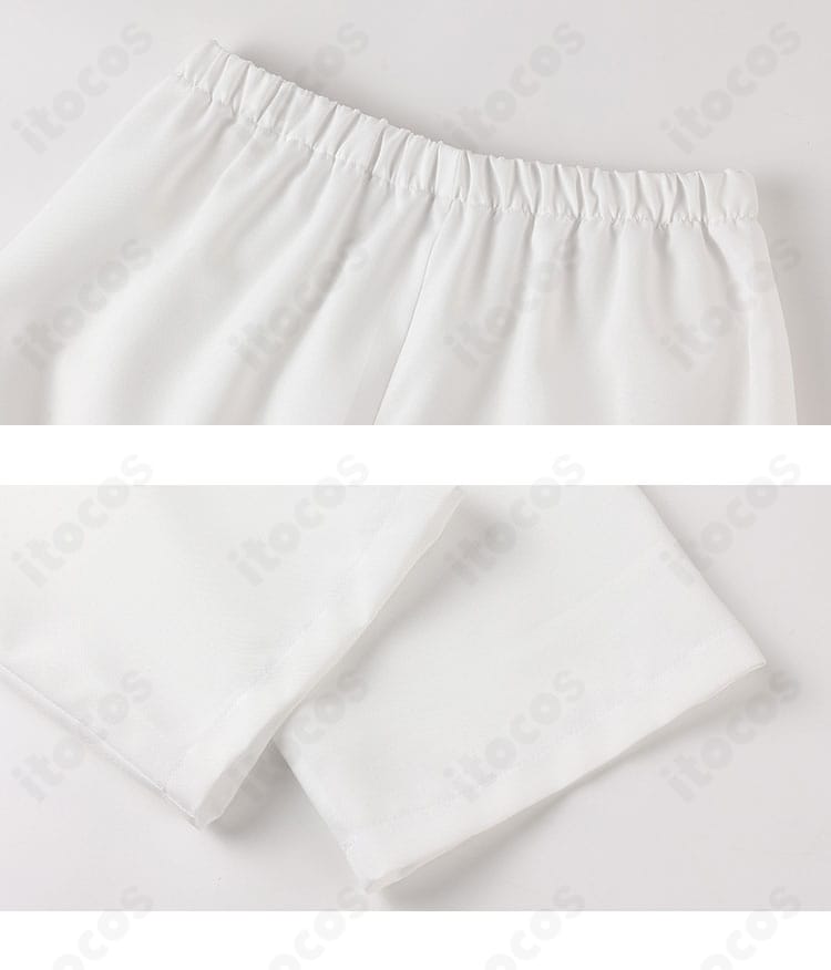 ALIEN STAGE ヒョナ（HYUNA）コスプレ衣装のパンツウエストと裾ディテール。可動性とシルエットを両立した設計が見える画像