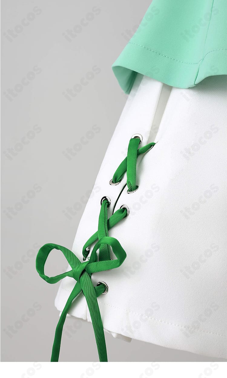 木之本桜 TV版コスプレ衣装のサイズ表（XS〜XL）。採寸ガイドで自分に合うサイズ選びをサポート。