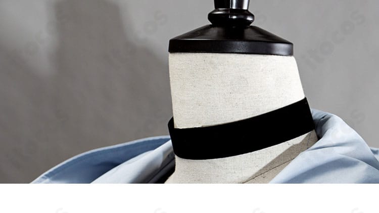 MyGO!!!!! 高松燈 潜在表明 THE FIRST TAKE チョーカーのアップ。首元のアクセント小物で世界観を強調。