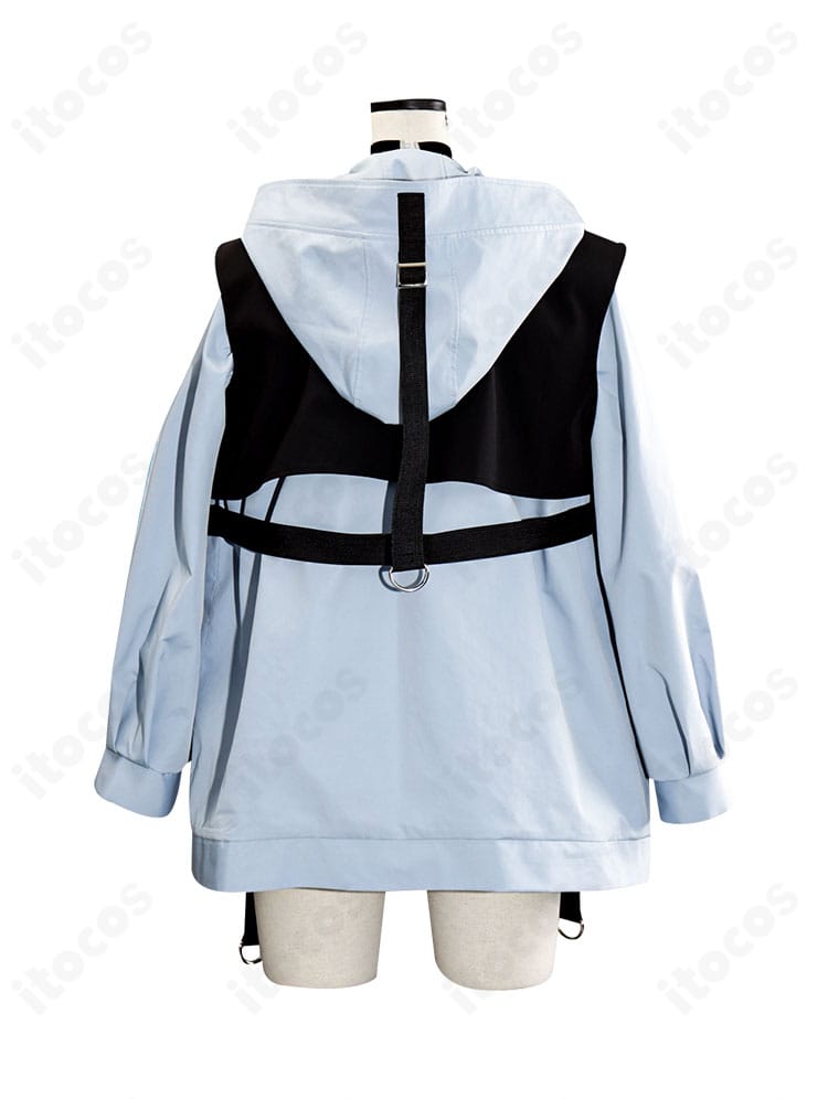 MyGO!!!!! 高松燈 潜在表明 THE FIRST TAKE衣装の背面全身。背面の縫製と裾の落ち感まで丁寧に再現。