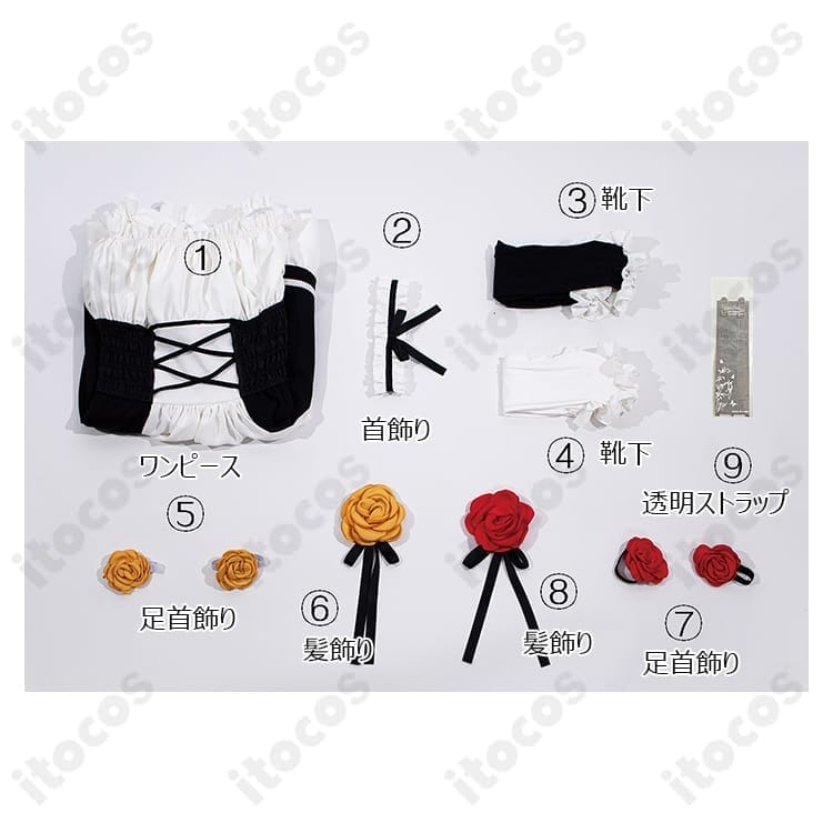 アスカのドレスを高再現。軽やかで安定感のある着用感、イベント・撮影で映えるエレガント衣装 - 4枚目の画像