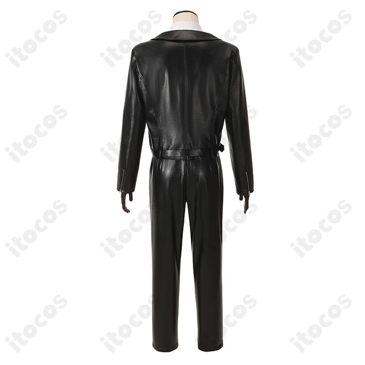 FGO テスカトリポカ コスプレ衣装。毛皮襟と斜め前合わせを忠実再現、撮影会やイベントに最適 - 5枚目の画像