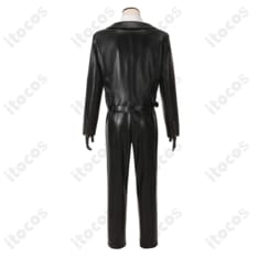 FGO テスカトリポカ コスプレ衣装。毛皮襟と斜め前合わせを忠実再現、撮影会やイベントに最適 - 5枚目の画像（サムネイル）