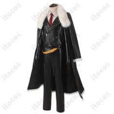 FGO テスカトリポカ コスプレ衣装。毛皮襟と斜め前合わせを忠実再現、撮影会やイベントに最適 - 2枚目の画像（サムネイル）