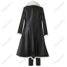 FGO テスカトリポカ コスプレ衣装。毛皮襟と斜め前合わせを忠実再現、撮影会やイベントに最適 - 3枚目の画像（サムネイル）