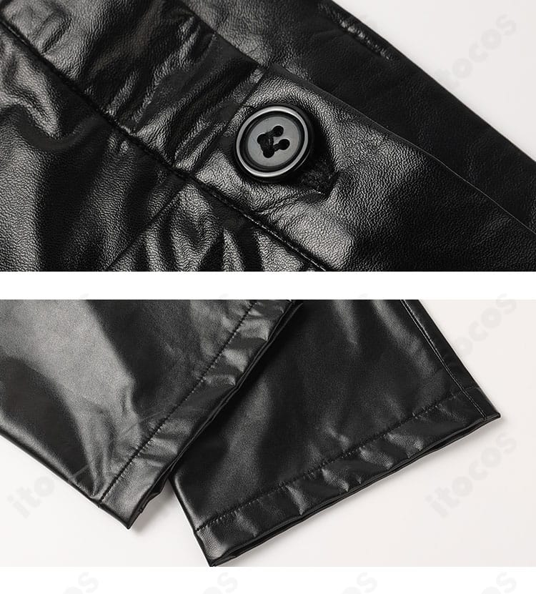 Fate/Grand Order テスカトリポカ衣装インナーの袖口とボタン詳細。質感と実用性を両立した仕立て。