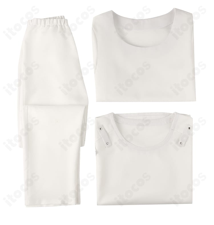 ALIEN STAGE ティル コスプレ衣装のセット内容展示｜トップス・インナー・ズボンの3点