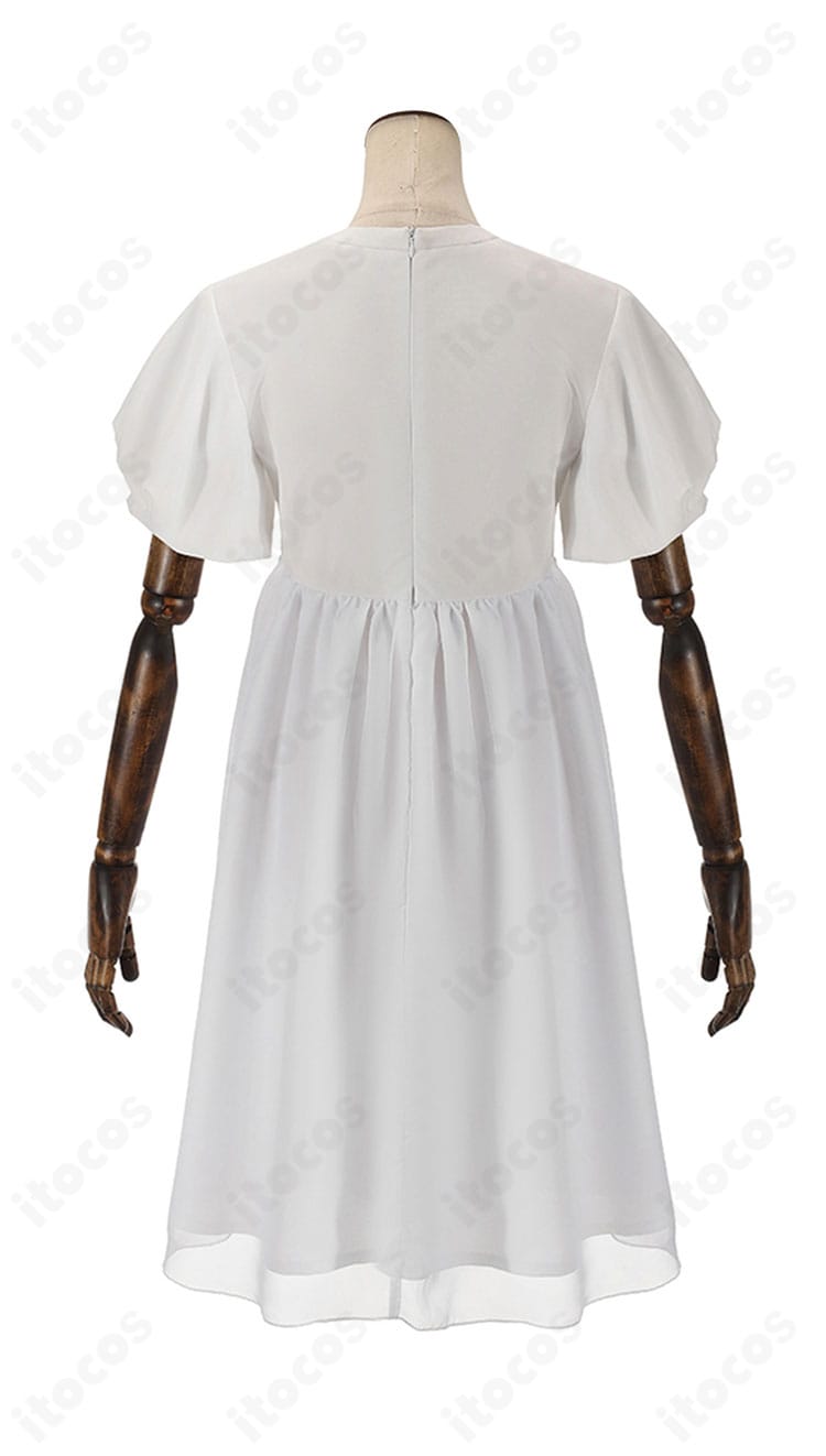 ALIEN STAGE スア ワンピース背面のシルエットと仕立てを示すディテール画像