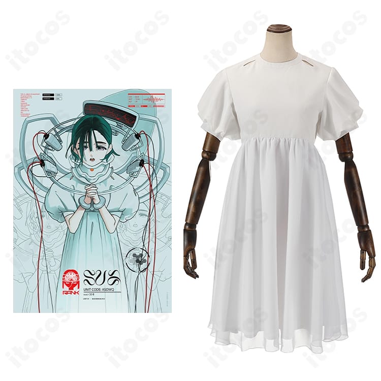 ALIEN STAGE スア ANAKT GARDEN COLLECTIONの公式ビジュアルと対応ワンピース衣装の比較イメージ