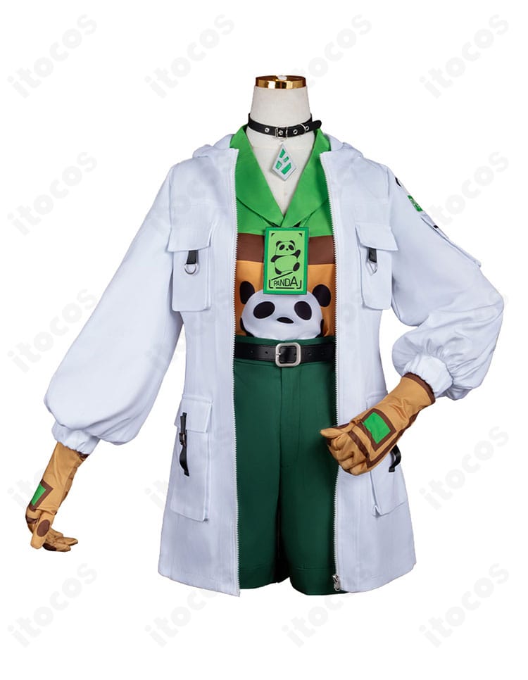 IdentityV 第五人格 アニー・レスター コスプレ衣装の正面フルビュー。配色とシルエットが高再現