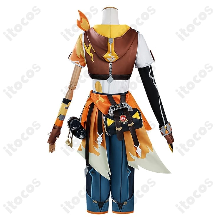 原神 ベネット 燃えろ！ラクガキ大冒険 コスプレ衣装｜高再現で撮影映え、イベントに最適 - 3枚目の画像