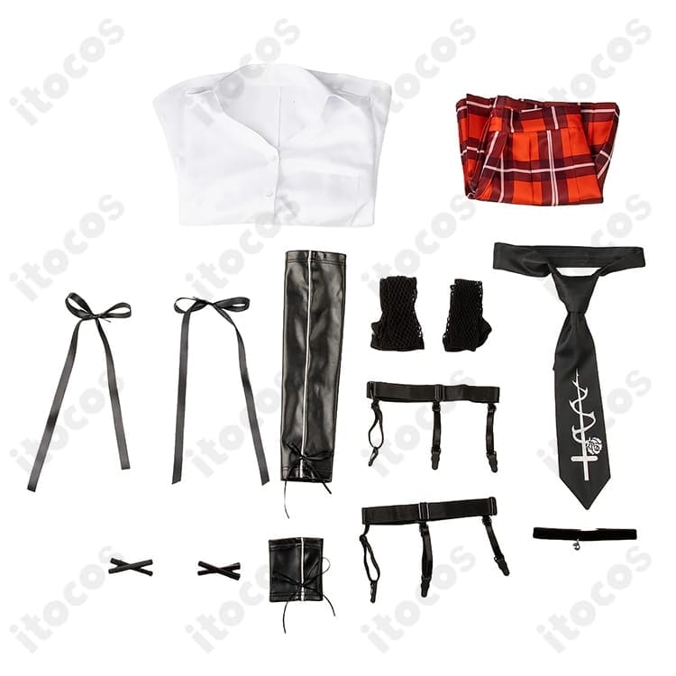 マリー・ローズ 学生服コスプレ｜高再現度＆動きやすい設計で撮影・イベントに最適 - 6枚目の画像