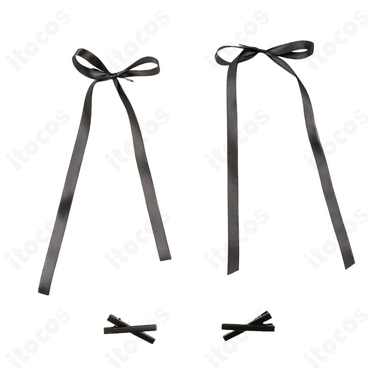 マリー・ローズ 学生服コスプレ 髪飾り＆リボン｜表情を引き立てる小物ディテール