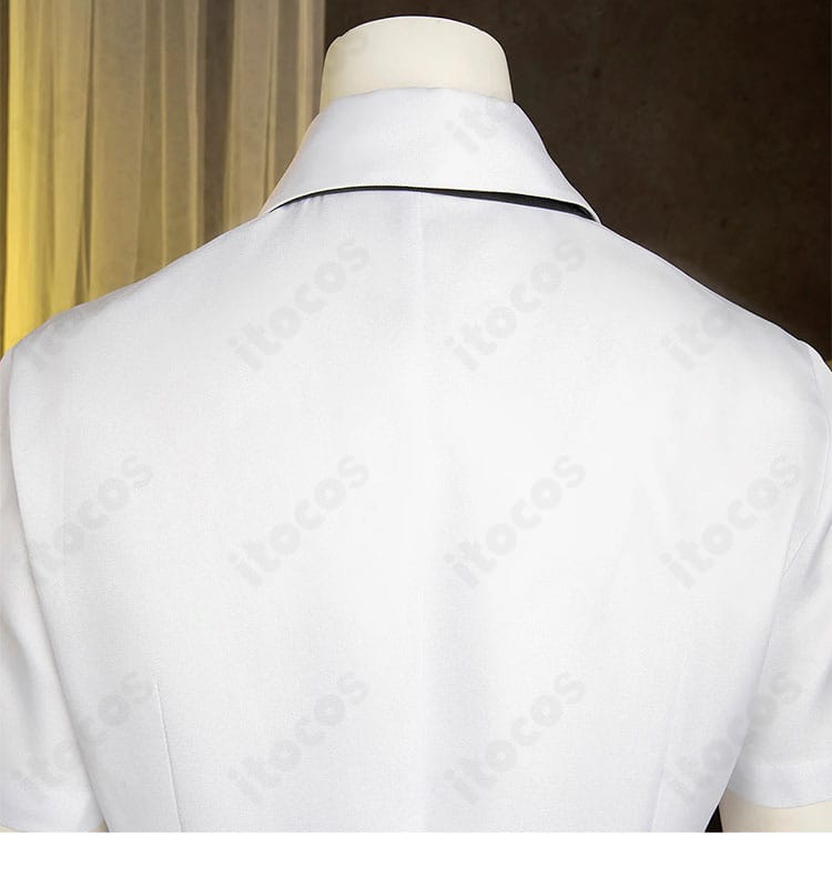 マリー・ローズ 学生服コスプレ 背面肩ディテール｜ヨーク周りの精巧な再現