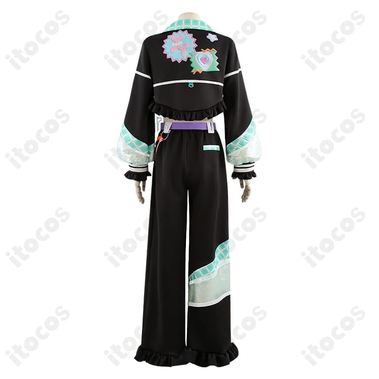 あんスタ 宝丈萊香 プレナイトチェック 高再現コスプレ衣装一式｜撮影映えと快適さを両立 - 3枚目の画像