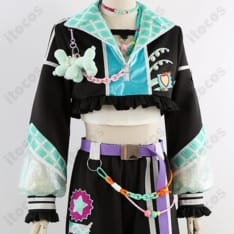 あんスタ 宝丈萊香 プレナイトチェック 高再現コスプレ衣装一式｜撮影映えと快適さを両立 - 4枚目の画像（サムネイル）