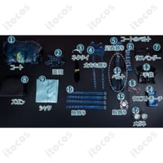 IdentityV イソップ・カール キャッツアイ衣装｜高再現フルセットでイベント映えと着脱のしやすさを両立 - 6枚目の画像（サムネイル）